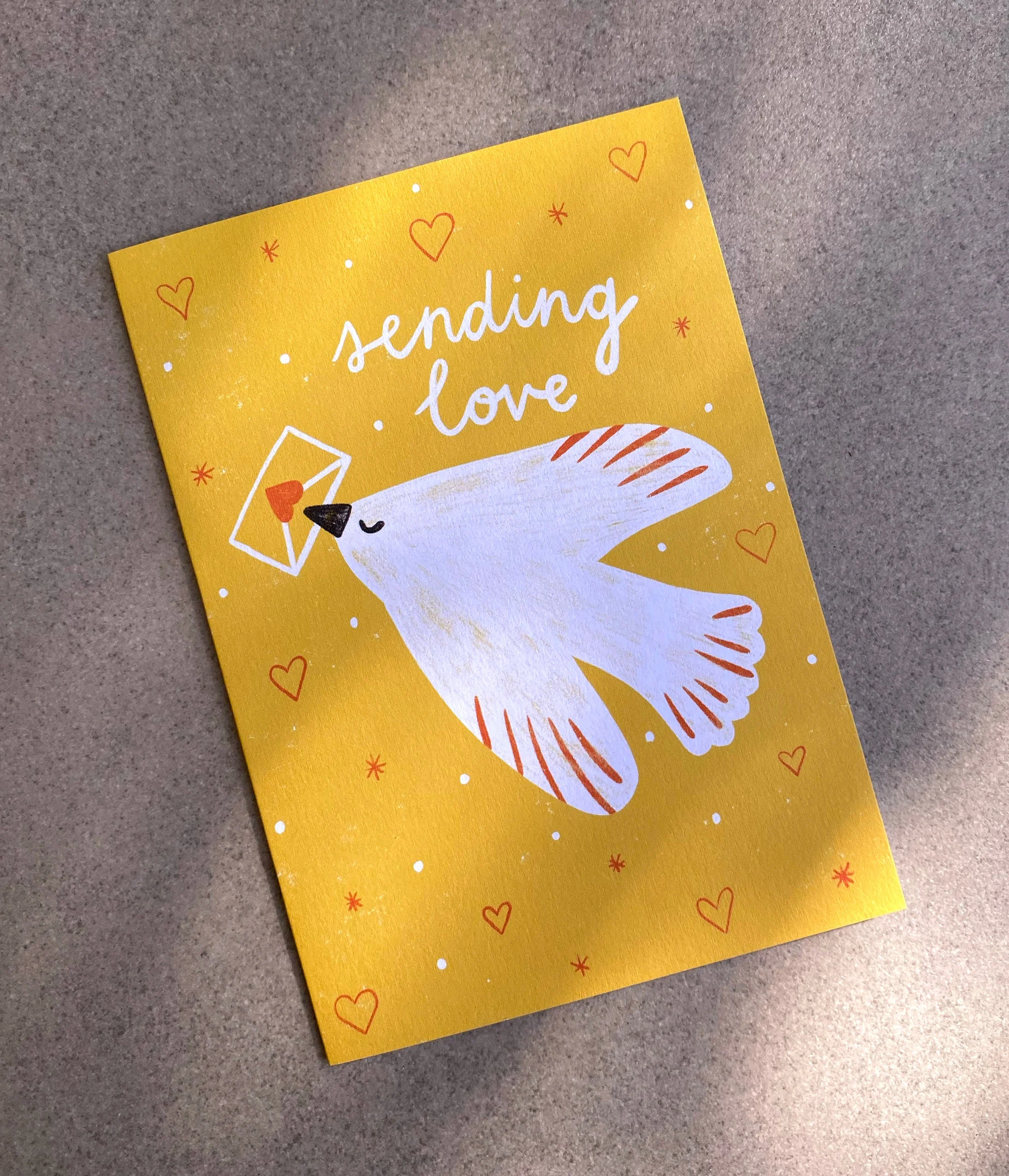 Sending Love Greeting Card - Image 3