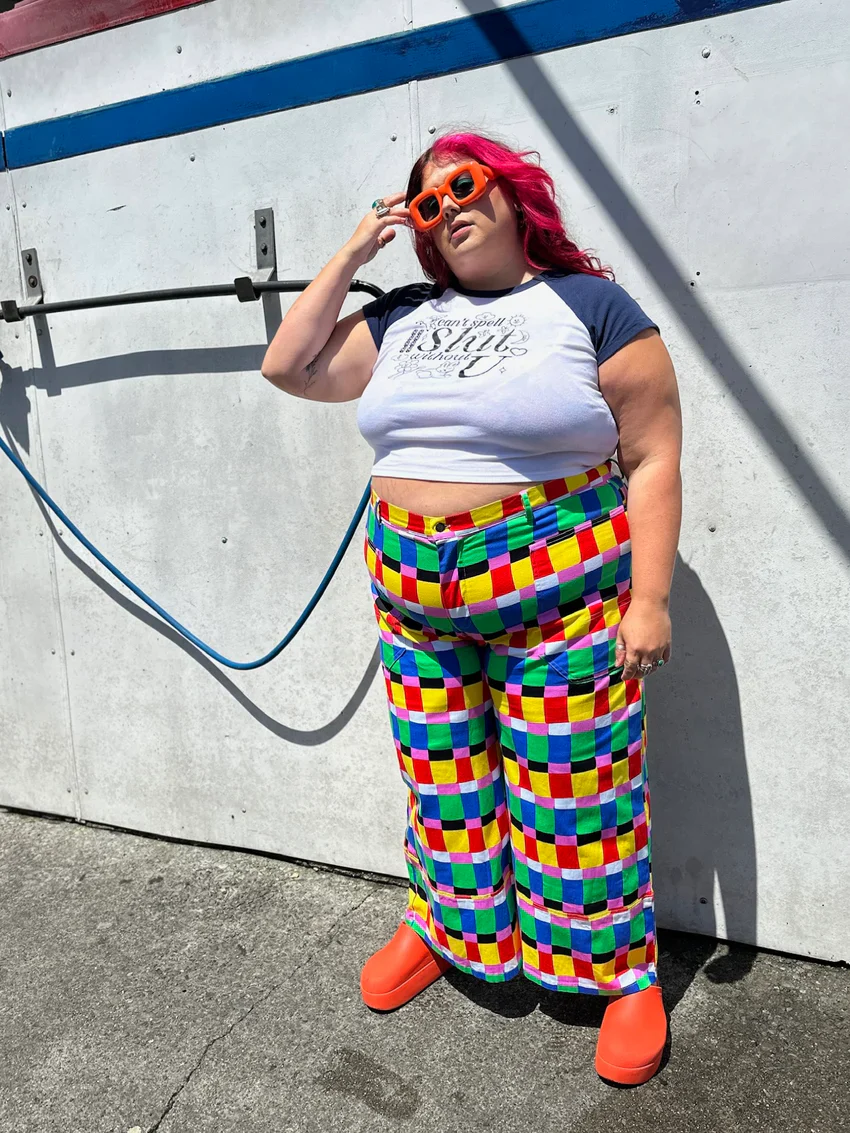 Skater Pant - Candy Weave - Image 5