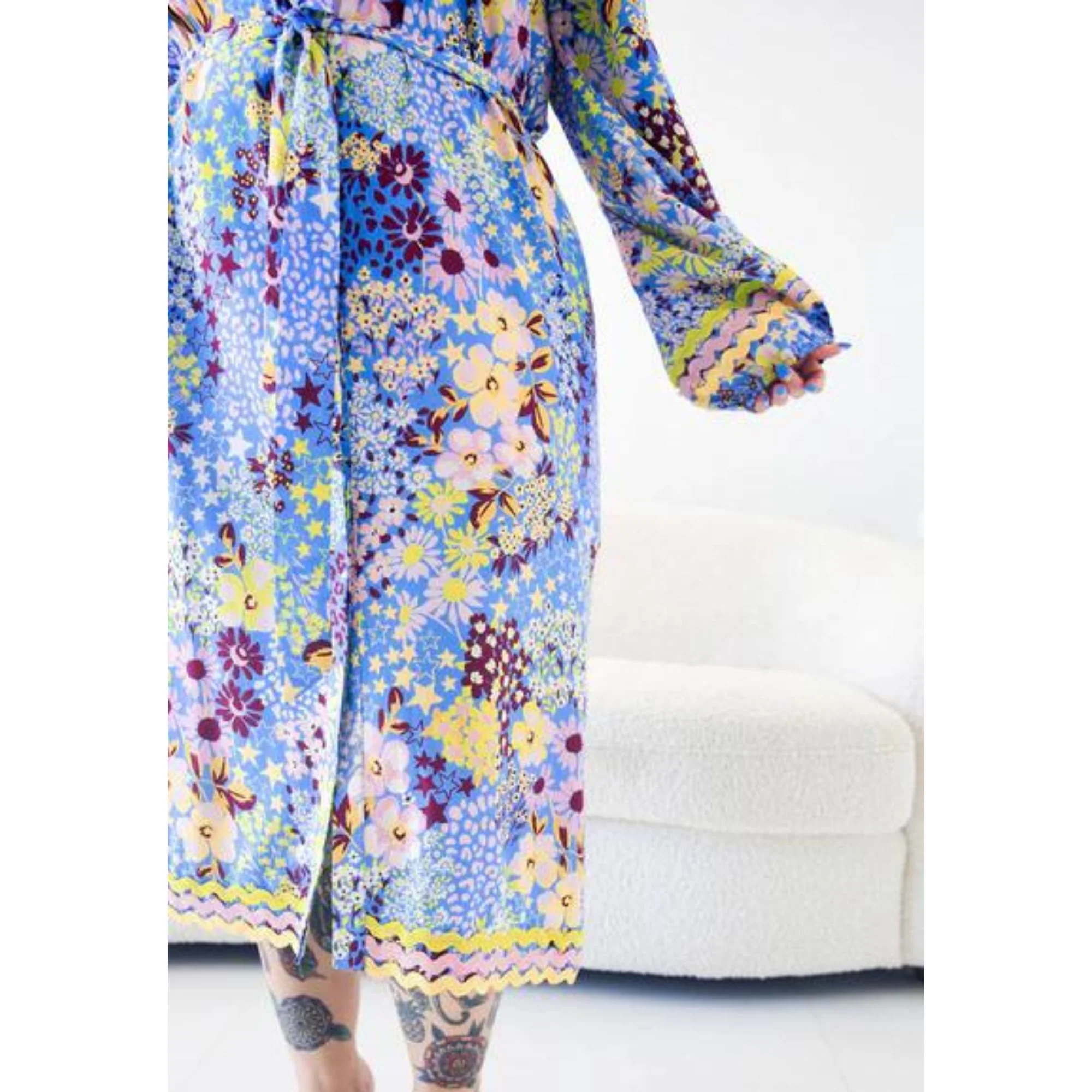 Tapered Dress in Zesty Spring - Image 16