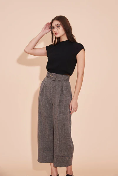 Think Outside The Box High Waisted Pants - Grey - Image 10