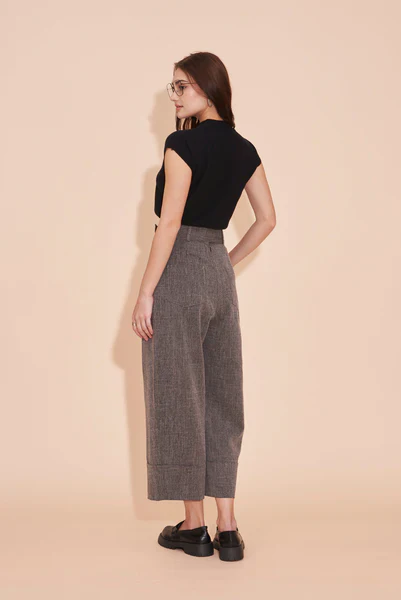 Think Outside The Box High Waisted Pants - Grey - Image 4