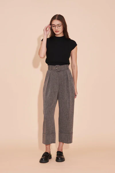 Think Outside The Box High Waisted Pants - Grey - Image 6