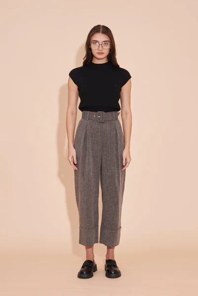 Think Outside The Box High Waisted Pants - Grey - Image 8