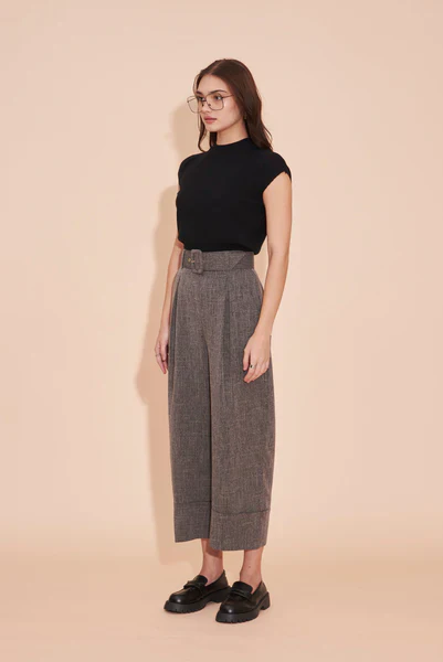 Think Outside The Box High Waisted Pants - Grey - Image 9
