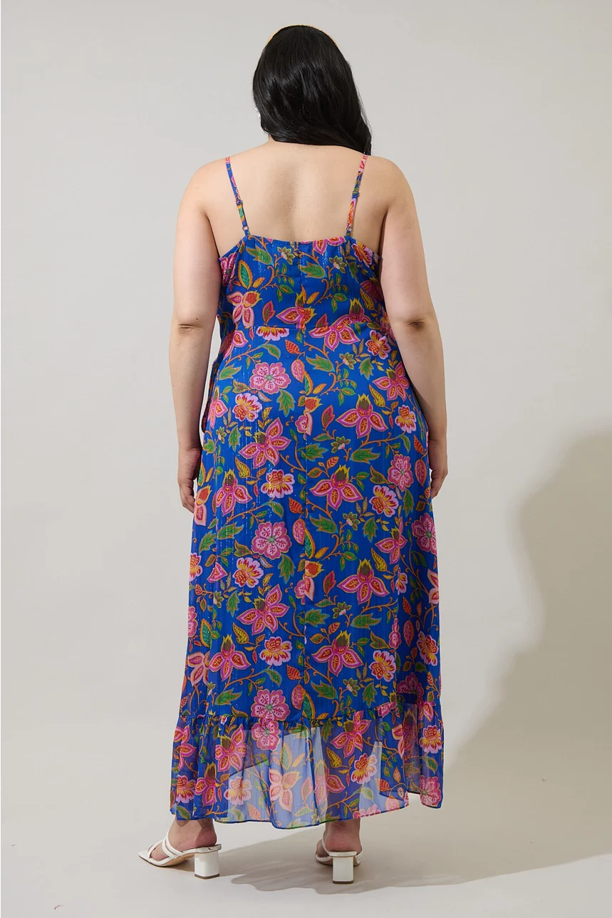 Wendey Floral Zayna Wrap Maxi Dress - Image 3