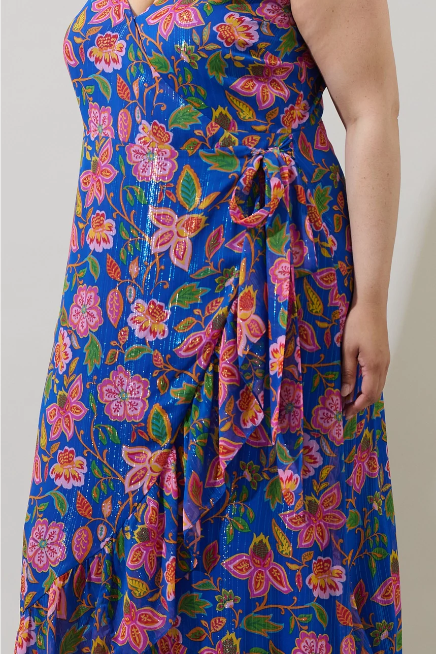 Wendey Floral Zayna Wrap Maxi Dress - Image 5