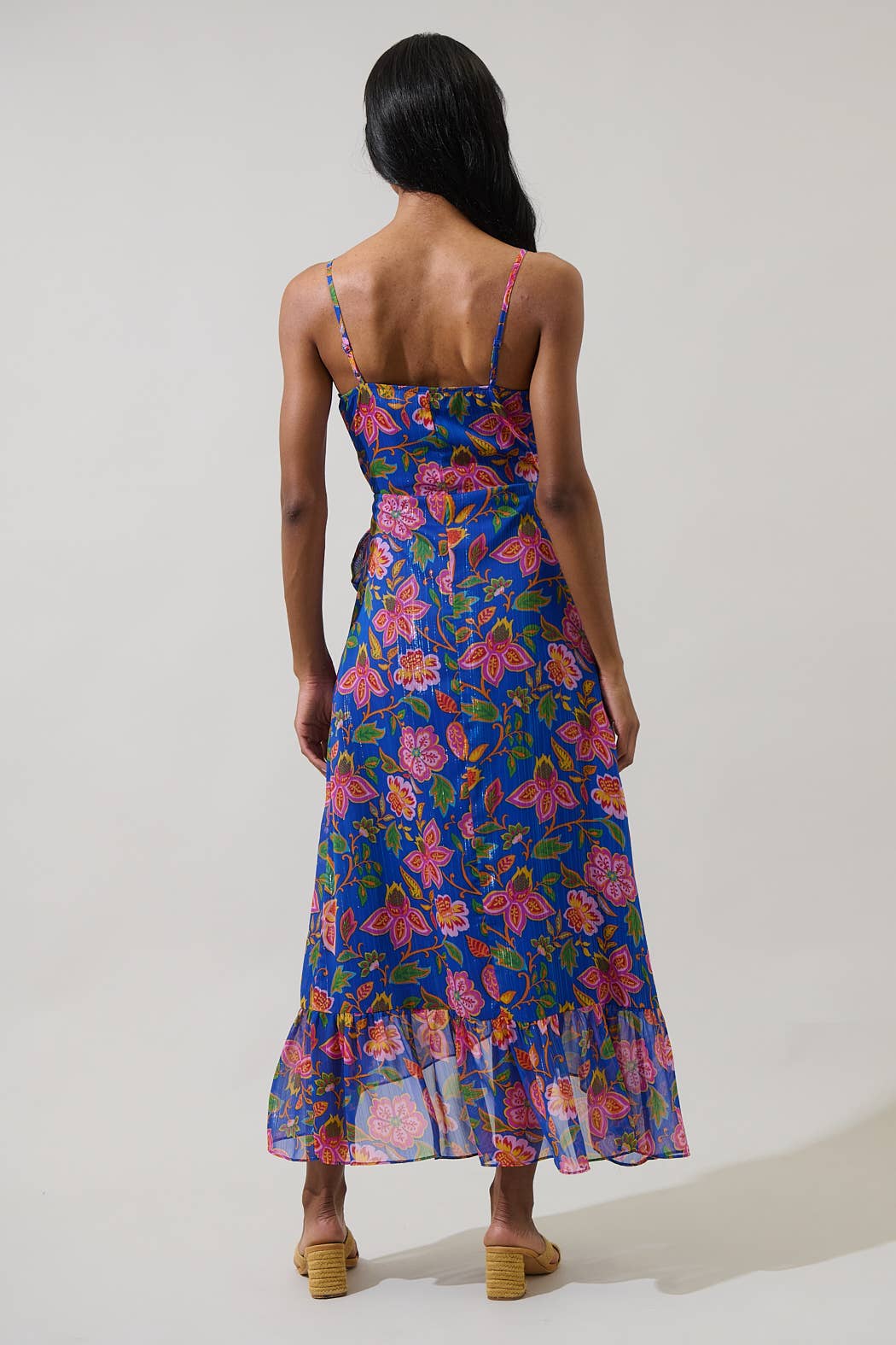 Wendey Floral Zayna Wrap Maxi Dress - Image 6